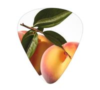 Big Peach - Set di 12 plettri per chitarra, sottili, medi e spessi, adatti per chitarra, basso, chitarra elettrica e ukulele
