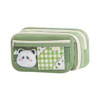 Big Pen Holder Pouch, Large Pencil Holder Pouch, Travel Pen Case Organizer, Large Capacity Stationery Pen Storage Pouch,adorable Pencil Pouch Organizer with Zipper for School, Work, or Traveling