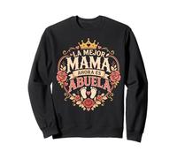 Big Planet Energy Earth Graphic Smiling Occhiali da Sole Globe Felpa