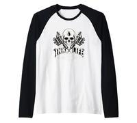 Big Planet Energy Earth Graphic Smiling Occhiali da Sole Globe Maglia con Maniche Raglan