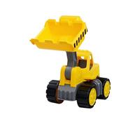 BIG Power Worker - Camion ribaltabile Classic (21 cm) con ruote in materiale morbido - Macchinina ideale da portare in giro, cassone ribaltabile con coperchio, per bambini dai 2 anni in su