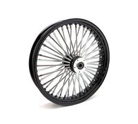 Big Raggi Ruota Frontale Doppelflansch Nero 3,5x21 " per Harley-Davidson con Tüv