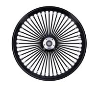 Big Raggi Ruota Frontale Sf Nero 3,5x23 " per Harley-Davidson con Tüv