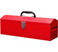 Big Red ATB212 Torin - Cassetta degli attrezzi in acciaio con chiusura in metallo e vassoio rimovibile, 48,3 cm, colore: Rosso