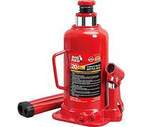 BIG RED Martinetto idraulico a bottiglia per auto saldato Torin da 20 tonnellate (40 libbre) per riparazione auto e sollevamento casa, rosso, TAM92003B