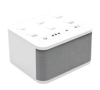 Big Red Rooster Noise Machine - Sound Machine per dormire e rilassare, 6 suoni naturali e rilassanti, plug in o alimentato a batteria, portatile sonno terapia del suono per la casa