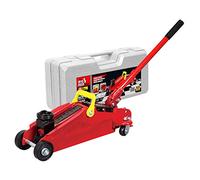 BIG RED T82012 Torin Hydraulic Trolley Service/Floor Jack with Blow Mold Carrying Storage Case, 2 TON (4,000 lb) Capacity, Red