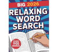 Big Relaxing Word Search: Over 1900 Words to Calm the Mind and Relieve Stress - Large Print Puzzle Book for Adults & Seniors - Gifts for Women & Men