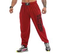 Big Sam Sportswear Company Pantaloni della Tuta Larghi da Uomo con Tasche, Pantaloni da Palestra Vecchio Stile, vestibilità Rilassata, Borgogna, XX-Large