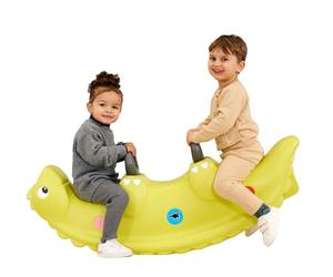 Big Sammy Rocker - Altalena per Bambini da 1 a 3 Persone, con tettarelle e Manici robusti, Portata Fino a 50 kg, per Bambini dai 12 Mesi, Colore: Verde