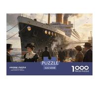 Big Ship (4) 1000 Elementi Jigsaw Puzzle Straordinario Intrattenimento Creativo Puzzle GiocattoloPuzzle Antistress Per Bambini E Adulti 52x38cm/1000pcs