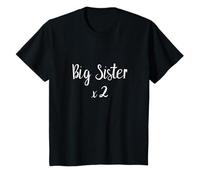 Big Sister x2 - Gemelli & Big Sister Annuncio Camicia Maglietta