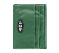 Big Skinny New Yorker ID Slim in Pelle, può Contenere Fino a 24 Biglietti, Verdant Green