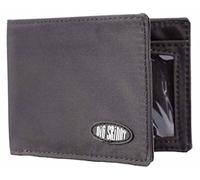 Big Skinny Portafoglio compatto da uomo, sportivo, pieghevole, sottile, può contenere fino a 20 carte, nero