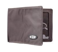 Big Skinny Portafoglio da Uomo Super Skinny bi-Fold Sottile, può Contenere Fino a 30 Carte, Marrone