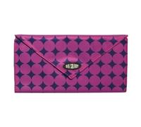 Big Skinny Slimvelope Plum DOT Checkbook pieghevole, viola, taglia unica