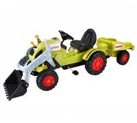 CLAAS Celtis Loader + Trailer Trattore cavalcabile, Veicolo per bambini verde chiaro, 3 anno/i, Verde