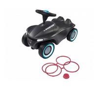 BIG Spingi Bambini Forma Auto 4 Ruote Nero