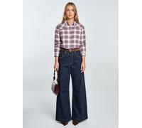 BIG STAR Camicia da donna 'DRENI' blu chiaro / rosso / bianco Donna BIG STAR M