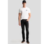 BIG STAR Maglietta 'Reager' navy / bianco Uomo BIG STAR XXL navy / bianco