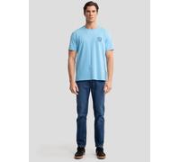 BIG STAR Maglietta 'Reager' navy / blu chiaro Uomo BIG STAR L navy / blu chiaro