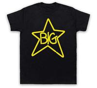 Big Star Rock Alex Chilton Black Men's T-Shirt Graphic Unisex Tee Shirt XL