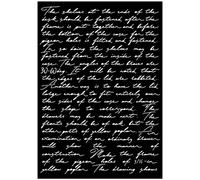 Big Stencil A3 Scritte