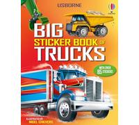 Big Sticker Book of Trucks – Usborne