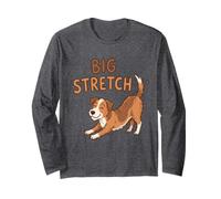 Big Stretch - Divertente Amante dei Cani Maglia a Manica