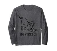Big Stretch | Divertente Amante dei Cani Maglia a Manica