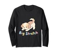 Big Stretch | Divertente Amante dei Cani Maglia a Manica