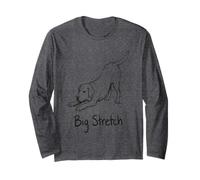 Big Stretch - Divertente Amante dei Cani Maglia a Manica