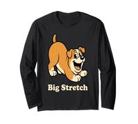 Big Stretch | Divertente Amante dei Cani Maglia a Manica