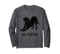 Big Stretch - Divertente Amante dei Cani Maglia a Manica