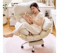 Big & Tall - Sedia da ufficio direzionale con poggiapiedi, supporto lombare, altezza regolabile, funzione reclinabile, ruote girevoli, sedia ergonomica da scrivania per gaming per comfort e supporto