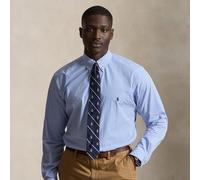 Big & Tall Taglie Plus - Camicia in popeline stretch a righe BIG 3X Blue