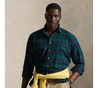 Big & Tall Taglie Plus - Camicia Oxford scozzese BIG 3X Blue