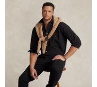 Big & Tall Taglie Plus - Camicia Oxford tinta in capo BIG 6X Black