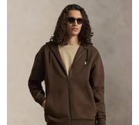 Big & Tall Taglie Plus - Felpa con cappuccio e cerniera BIG 3X Brown