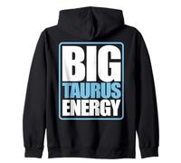 Big Taurus Energy Zodiac Star Sign Astrologia Felpa con Cappuccio