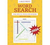 BIG Themed Word Search Puzzles for Adults:: 100+ Large Print Puzzles with 2000 Words