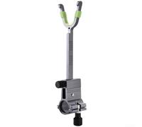 Big Thing - Supporto per canna da pesca resistente con molla di tensione regolabile, sedile per mulinello anti-trascinamento e cuscinetto in silicone antiscivolo, poggiabanna in lega di alluminio per