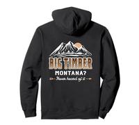 Big Timber Montana? Mai sentito parlare - MT Conspiracy Theory Felpa con Cappuccio
