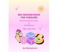 Big Tracing Book for Toddlers: Build Fine Motor Skills & Confidence Big • Easy •Fun