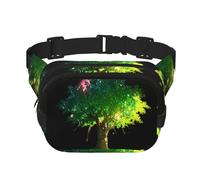 Big Tree in the sun Pattern trendy trendy marsupio unisex viaggio sport messenger bag