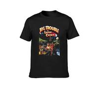 Big Trouble in Little China T-Shirt Black Graphic Unisex Tee Shirt XL