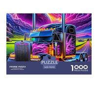 Big Truck 1000 Pezzi Puzzle Classici Impegnativo E Difficile Per Qualità Premium Per Adulti E Ragazzi Collection Puzzle Per Gioco Familiare, Festa Aziendale Regalo Giocattolo Colorato Per La Famigli