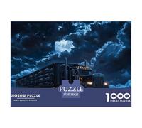 Big Truck 1000 Pieces Jigsaw Puzzles For Adults Educational Games Stress Relieving Entertainment Exercise The Memory of The Brain for Family Decorations 38x26cm/1000pcs