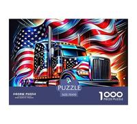 Big Truck, Gioco Di Puzzle Da 1000 Pezzi, Esperienza Creativa E Rilassante, Perfetto Per Decorazioni O Regalo, Adatto Dai 12 Anni, 70x50cm/1000pcs