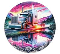 Big Truck Puzzle 1000 Pezzi Per Adulti E Ragazzi Confezione Di Alta Qualità Colorato Charming Car Splendido Puzzle Regalo Creativo Per Il Relax 1000pcs (67.5x67.5cm)